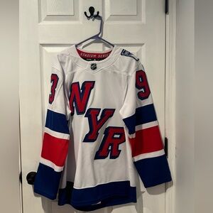 Adidas New York Rangers Hockey Stadium Series Jersey Mika Zibanejad